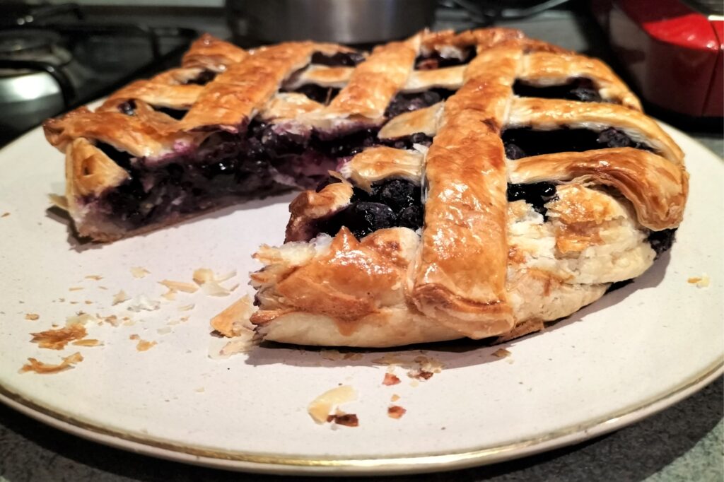 Wonderful Blueberry Pie With Frozen Blueberries