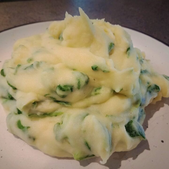 Spinach Mashed Potatoes